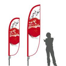 Beachflag Promo Feather Curve